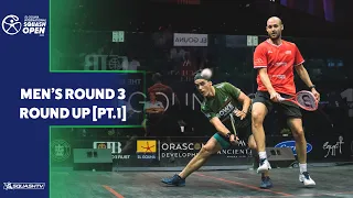 Squash: El Gouna International 2022 - Rd3 - Men's Round-Up [Pt.1]