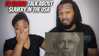 Ex Slaves talk about Slavery in the USA [AMERICAN COUPLE REACTS] #BlackHistoryMonth