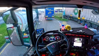 POV Truck Driving Scania R500 Best Places To Visit Is In Netherlands ASMR 4k 🇳🇱 New Gopro