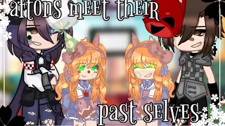 || Aftons meet their Past Selves || || gacha club, Afton Family || || My AU ||