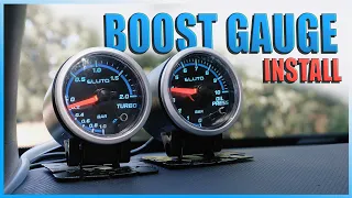 Peugeot 207 GTI - Boost Gauge Install