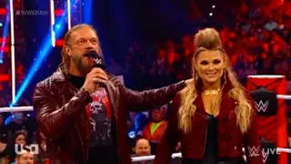 Edge & Bath Phyeonix challenge Miz & Maryse at the Royal Rumble (full segment) Raw, Jan 3 2022