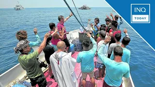 Scarborough Shoal civilian convoy safely returns to Subic, Zambales | INQToday