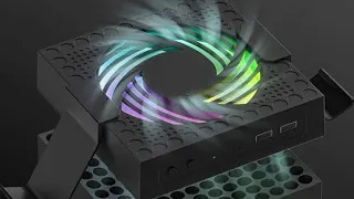 Unboxing Xbox Series X RGB Cooling Fan And Setup