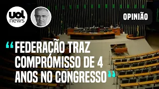 Federação com União Brasil e MDB teria muita força perante novo governo, diz Kennedy Alencar