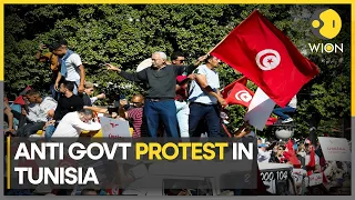 Opposition party in Tunisia protests against President Saied | Latest News | English News | WION