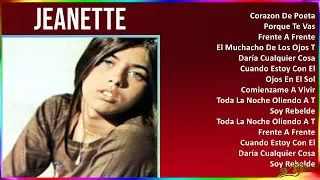 Jeanette 2024 MIX Las Mejores Canciones - Corazon De Poeta, Porque Te Vas, Frente A Frente, El M...