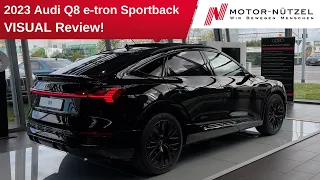 2023 Audi Q8 e-tron Sportback - VISUAL Review!