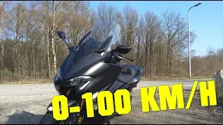 2019 Yamaha TMAX SX 0-100 KMH - 0-60 MPH S-MODE + T-MODE