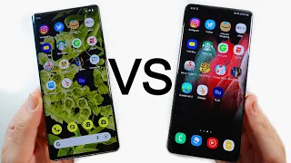 Google Pixel 6 Pro vs Galaxy S21 Ultra Speed Test!