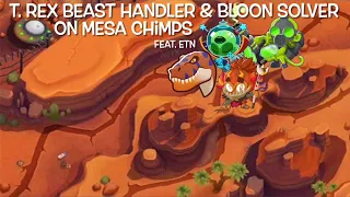 Max buffed T. Rex & Bloon Solver on Mesa Chimps feat. ETN (BTD 6)