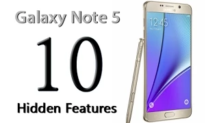 10 Hidden Features of the Galaxy Note 5 You Don't Know About