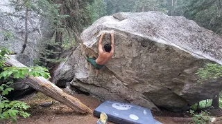 Quarantine V4 // Treasury Bouldering