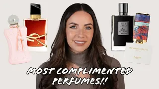 MOST COMPLIMENTED PERFUMES IN MY COLLECTION!! 🔥