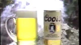 1991 Coors "The Legend Begins" TV Commercial