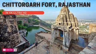 Chittorgarh fort, Rajasthan in 4k ultra hd