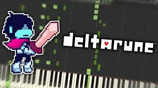 Deltarune - Beginning Theme Piano Tutorial Synthesia