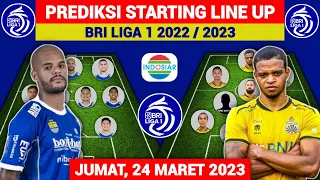 Persib Bandung vs Bhayangkara- Prediksi Starting Line Up -Pekan tunda BRI Liga 1 2023 -Live Indosiar