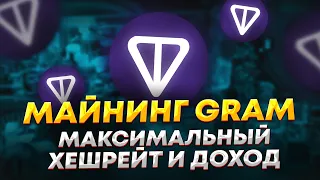 Майнинг GRAM:  максимальный хешрейт и доход. Настройка майнинга GRAM в HiveOS