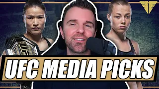 Weili Zhang vs Rose Namajunas: MMA Media Picks | UFC 261