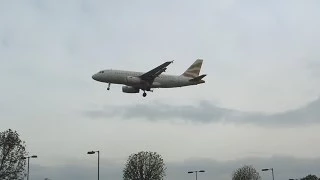 British Airways ► Airbus A319-100 ► Landing ✈ London Heathrow Airport