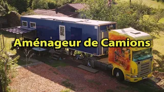 AMÉNAGEMENT CAMION ❗️ TRANSFORMATION CARAPACE 😮 ROUTIER VAN TOUR TRUCK AMÉNAGÉ - Voyage Voyages