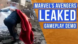 Marvel's Avengers LEAKED Gameplay Footage - E3 2019