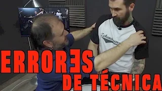 ERRORES DE TÉCNICA