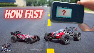 Top Speed Run, Arrma Typhon 6s vs. Arrma Kraton 6s how fast do they go?