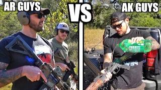 AR Guys vs AK Guys... but for real