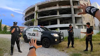 PARKOUR VS POLICE!