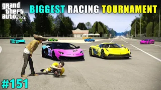 CAN I WIN THIS RACING TOURNAMENT | FIRST PRIZE IS $100 MILLION OF THIS RACE | GTA 5 GAMEPLAY #151