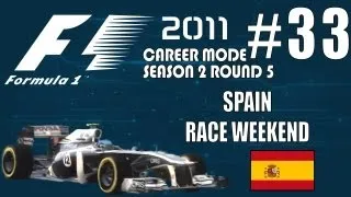 F1 2011 Career [S2]: 33. Spain Race Weekend