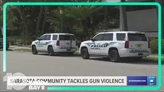 Sarasota police look to work with community in hopes to end gun violence crimes