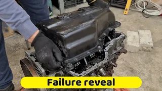 It is worse than I thought. C5 X7 2.0HDI 163 RHH teardown part 3