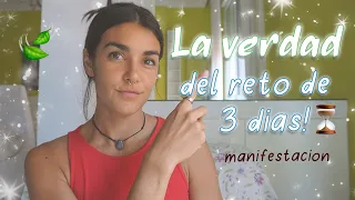 ⏳ LA VERDAD del RETO DE MANIFESTACION 3 DIAS (Neville Goddard) ‼️