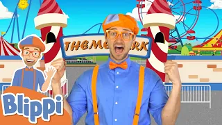 Blippi's Theme Park Song! | Kids Songs & Nursery Rhymes | Educational Videos for Toddlers