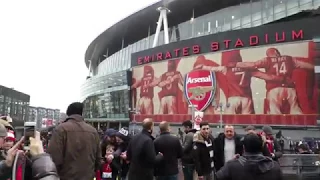 From Arsenal Underground Station to Emirates Stadium