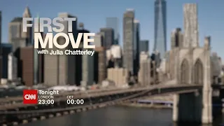 CNN International: "First Move with Julia Chatterley" promo