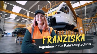 Besuch in der Werkstatt: Franziska ist Ingenieurin für Fahrzeugtechnik