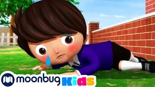 Accidents Happen! | Learning Videos | Kids Videos ABCs 123s | Moonbug Kids After School