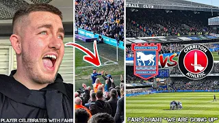 IPSWICH TOWN VS CHARLTON ATHLETIC | 6-0 | CHAPLIN HAT-TRICK, RED CARD & TOWN CLOSE ON PROMOTION!!!