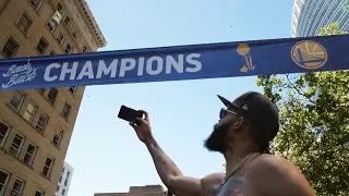 JaVale McGee Warriors Parade 2018 (Featuring Nick Young)