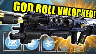 You can FINALLY Craft the Revision Zero GOD ROLL! - Destiny 2: Season of the Seraph