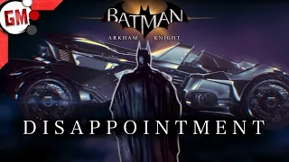 Arkham Knight's Disappointing Gameplay