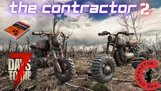 LET'S BUILD THE MINIBIKE!!- 7 Days to Die Console Version - The Contractor 2 - Ep 7