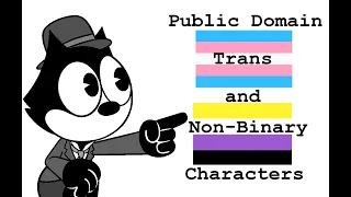 Public Domain Trans/Non-Binary Characters