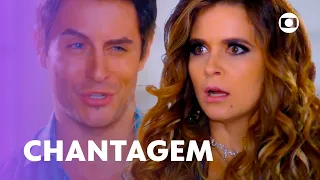 Fabian rompe com Chayene e um chantageia o outro com segredos do passado! 😱 | Cheias de Charme