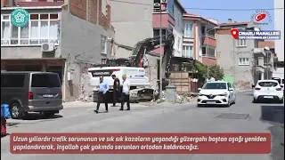 Yol genişletme çalışmaları