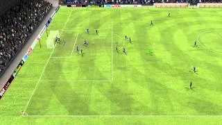 Football Manager 2011 incredible chip shot goal HD 1080p